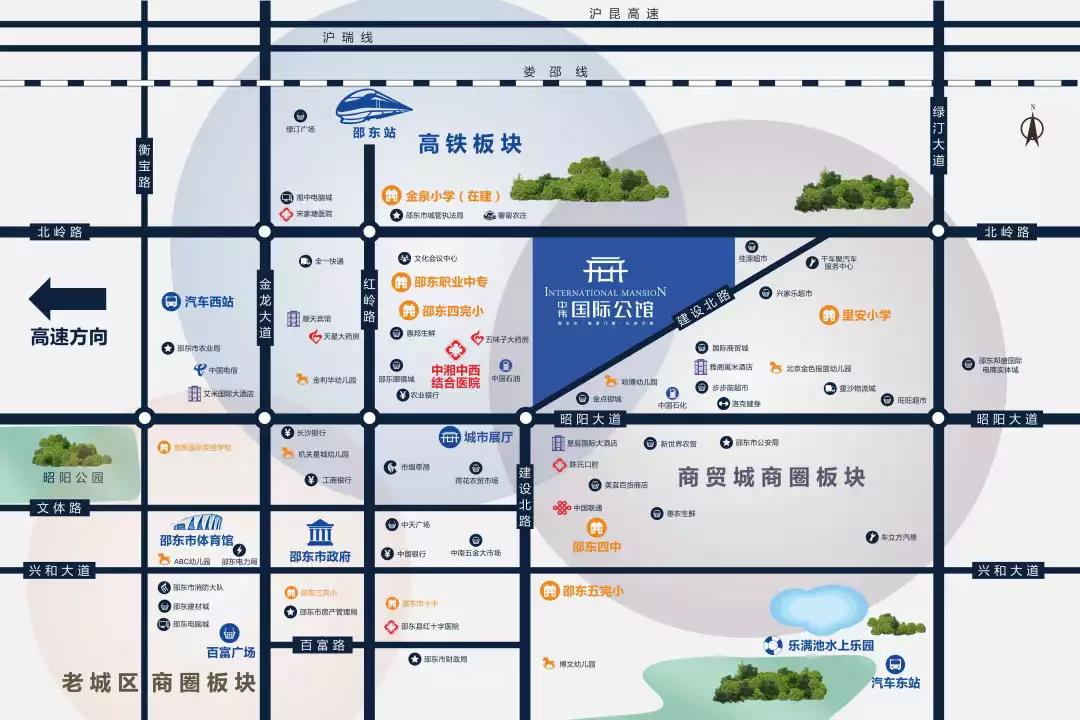 区位图 