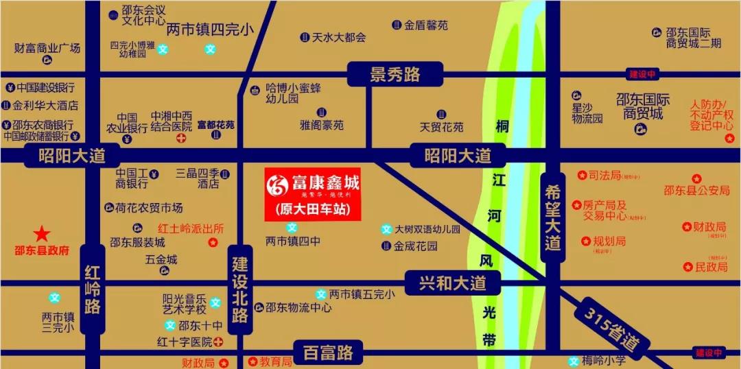 区位图 