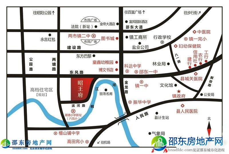 区位图 